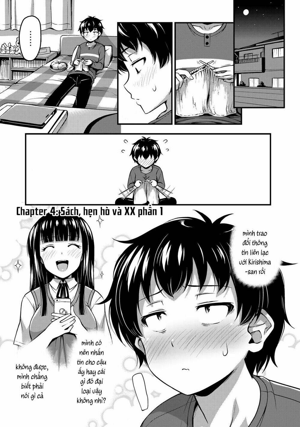 sore wa rei no shiwaza desu chapter 4: sách, hẹn hò và xx phần 1 - Trang 2